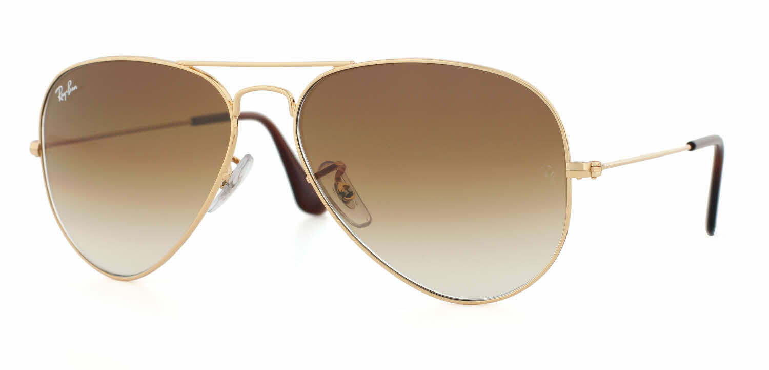 Ray Ban Rb3025 Large Metal Aviator Sunglasses Free Shipping