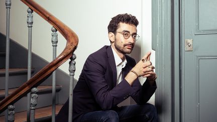 L'écrivain Omar Youssef Souleimane (Photo Sébastien Leban © Flammarion)