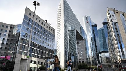 Le quartier d'affaires de La Défense près de Paris accueille de nombreuses grandes entreprises. (MIGUEL MEDINA / AFP)