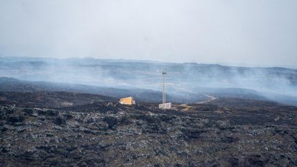 Incendie à l'île Amsterdam (Rémi Chazot / Terres australes et antarctiques françaises (TAAF))