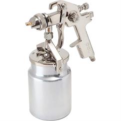 PCL Premium Spray Gun Suction - 1.7mm fluid nozzle - 1 litre aluminium cup - Air consumption - 6.0 cfm