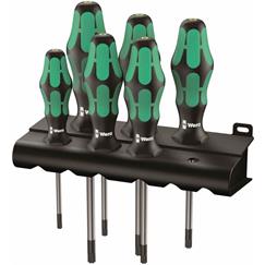 Wera 6pce Tamper Torx Screwdriver Set