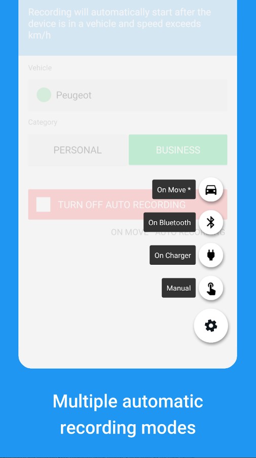 GPS Tracker & Mileage Log
2