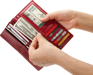 Wallet, Money, Hands Png PNG images