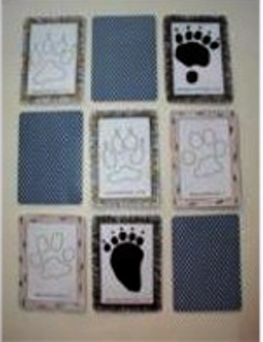 Paw Print Memory Game