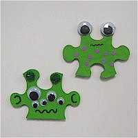 Puzzle Piece Aliens