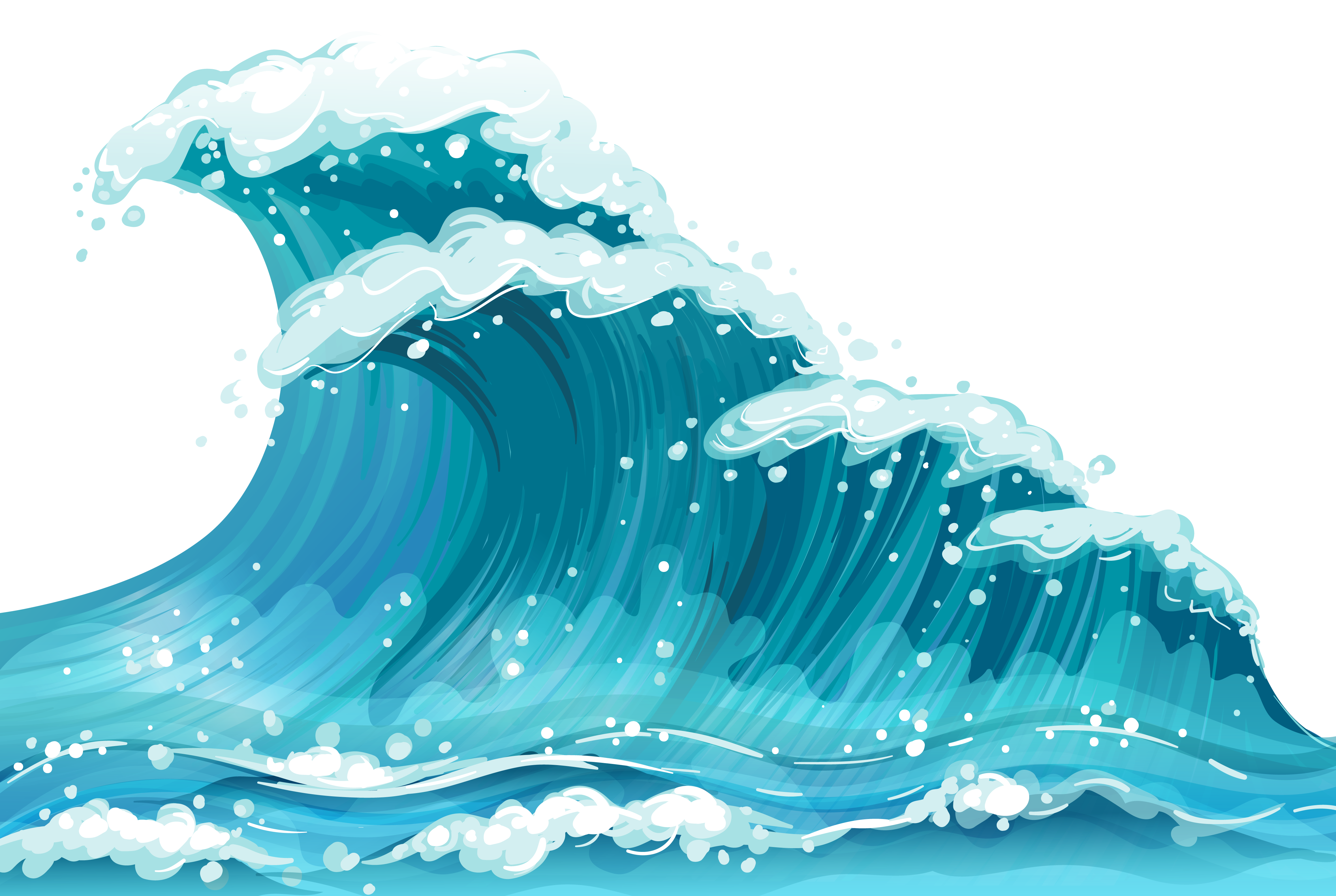 sea, clipart waves transparent clipground #17816