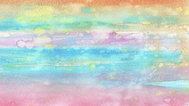 11+ colorful beautiful watercolor PPT backgrounds & Google Slides