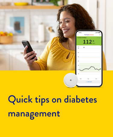 Quick tips on diabetes management