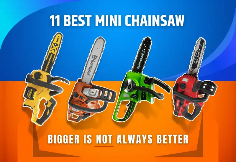 11 Best Mini and Small Chainsaws of 2024: [Handheld, Cordless, Gas-Powered]