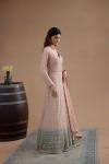 Peach Ombre Anarkali