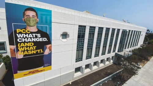 Pasadena college large banner