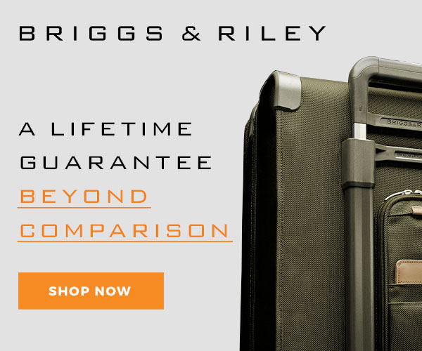 Shop Briggs & Riley luggage today!