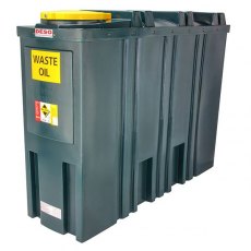 1400 Litre Slimline Bunded Waste Oil Tank - Deso SL1400WOW