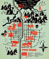 Welcome to Twinpeaks Fine Art Print