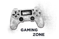 Garage Gaming Zone Fine Art Print