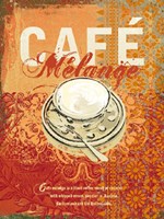 Cafe Melange Fine Art Print