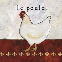 French Country Kitchen II (Le Poulet) Fine Art Print