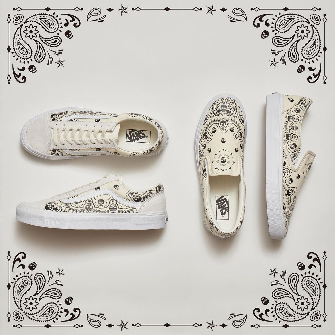 【BILLY'S 3/8 11:00～先行】VANS "Paisley & Bandana Pack" CLASSIC SLOP-ON/STYLE 36 (バンズ "ペイズリー＆バンダナパック" クラシックスリッポン/スタイル36)