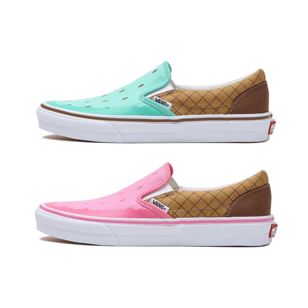 【国内 8/10 発売】VANS SLIP ON “ICE CREAM” V98CF ICC (バンズ スリッポン "アイスクリーム")