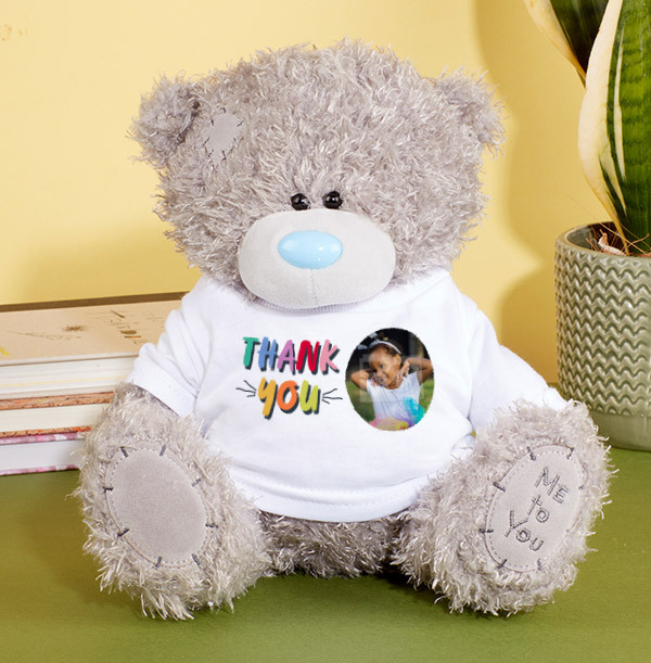 Rainbow Thank You Tatty Teddy Bear | Funky Pigeon