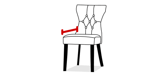 Seat depth