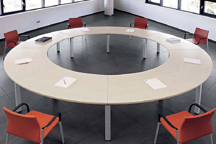 Round Meeting Table For 6 at Lavonne Ellis blog