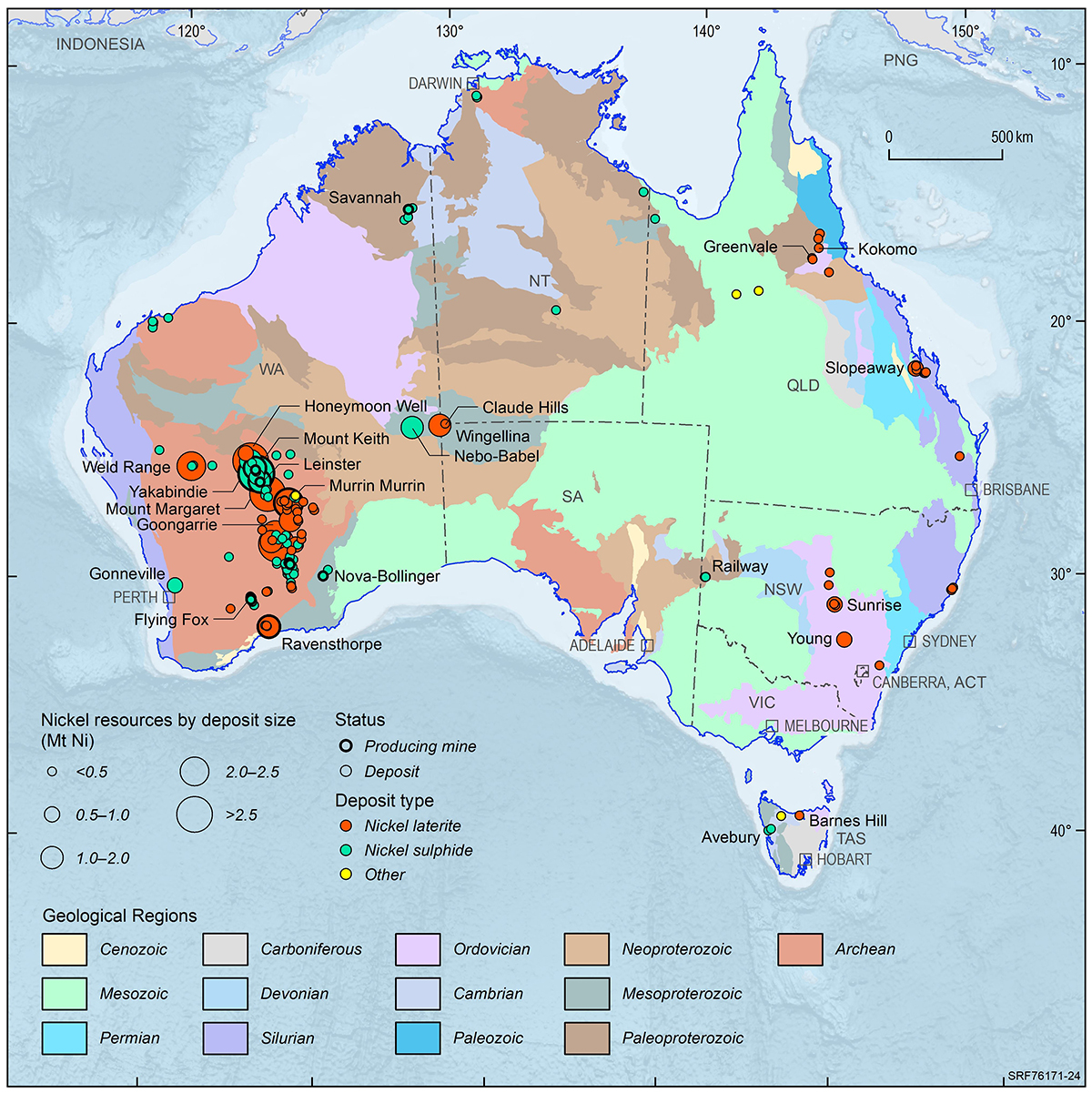 Commodity Summaries | Australia's Identified Mineral Resources 2022