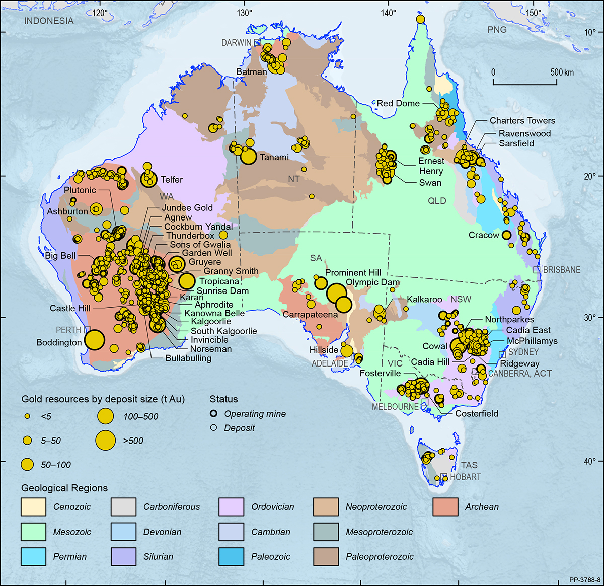 Commodity Summaries | Australia's Identified Mineral Resources 2020