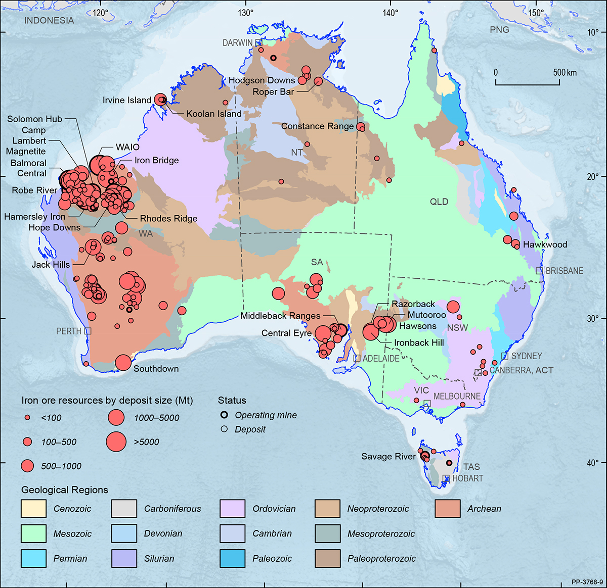 Commodity Summaries | Australia's Identified Mineral Resources 2020