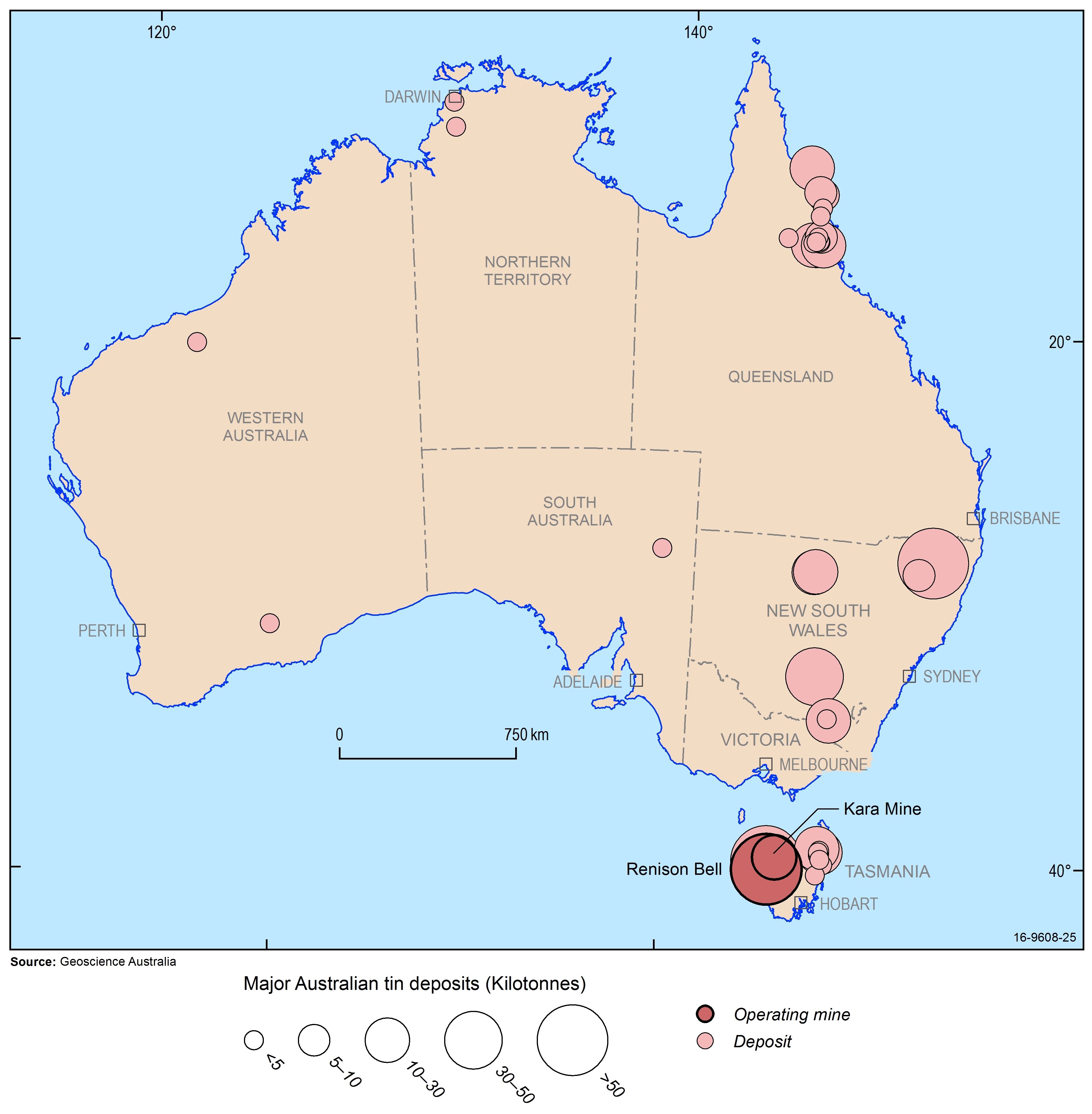 Tin | Geoscience Australia