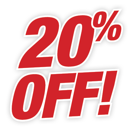 20% OFF