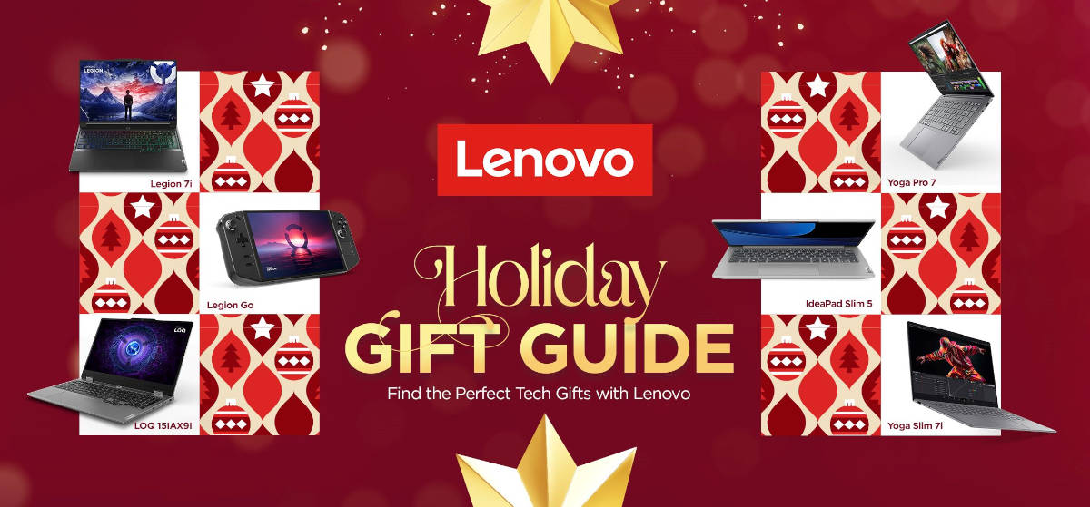 Lenovo’s 2024 Holiday Gift Guide