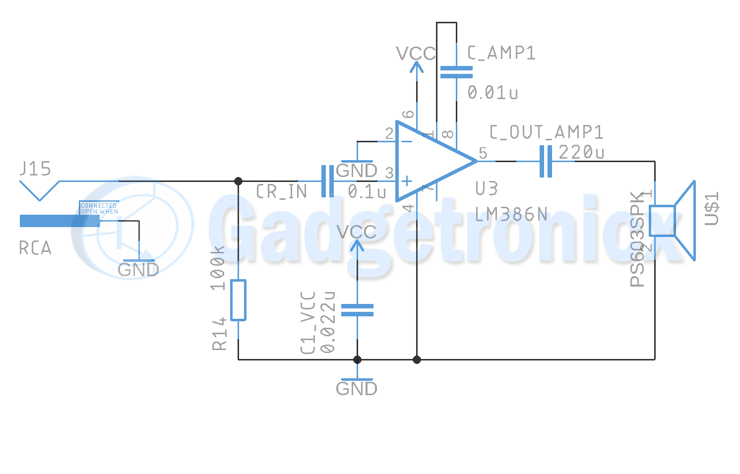 Audio-amplifier-ckt