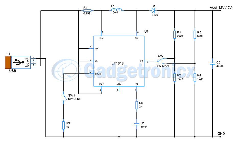 usb-12v-9v-supply