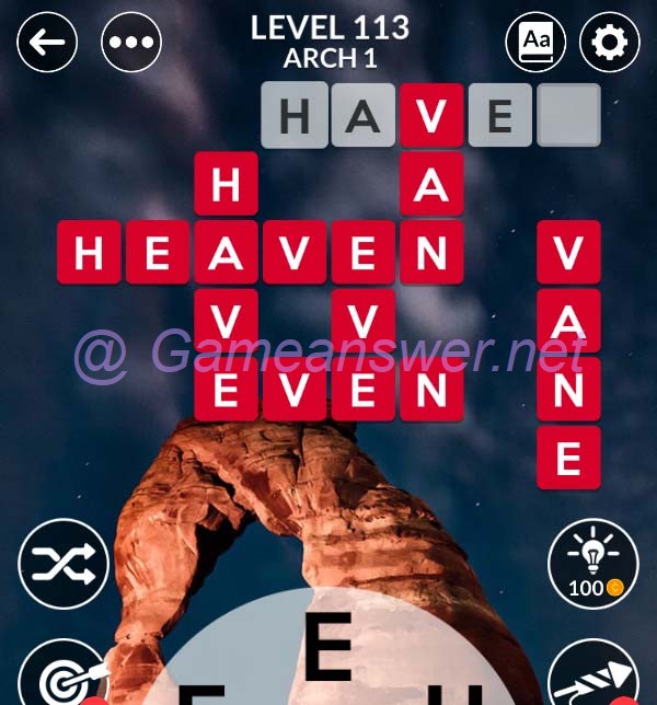 Wordscapes Level 113