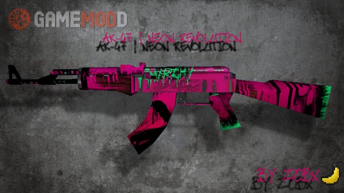 AK-47 Neon Revolution