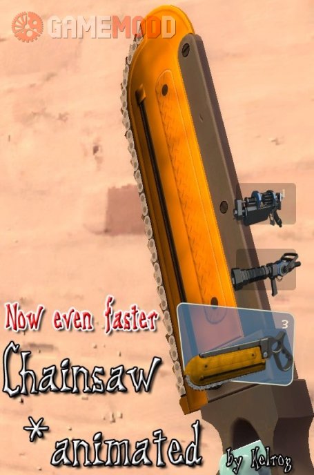 Chainsaw animated (faster)