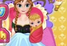 Frozen  Games, Frozen Anna Baby Birth, Games-kids.com