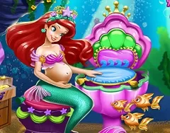 Little Mermaid Games,  Little Mermaid Maternity Room, Games-kids.com