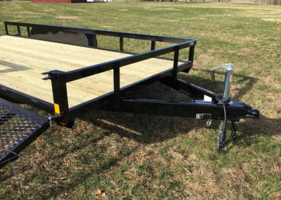 Utility Trailer 6 ft 10 inch x 16 ft (Side and Rear Gate)