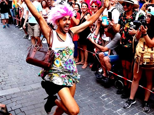 Carrera de Tacones, The High Heel Race, Madrid