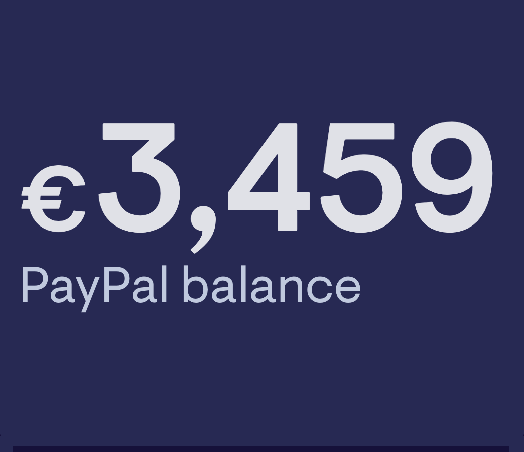 top 105+ Pictures paypal account balance pictures Excellent