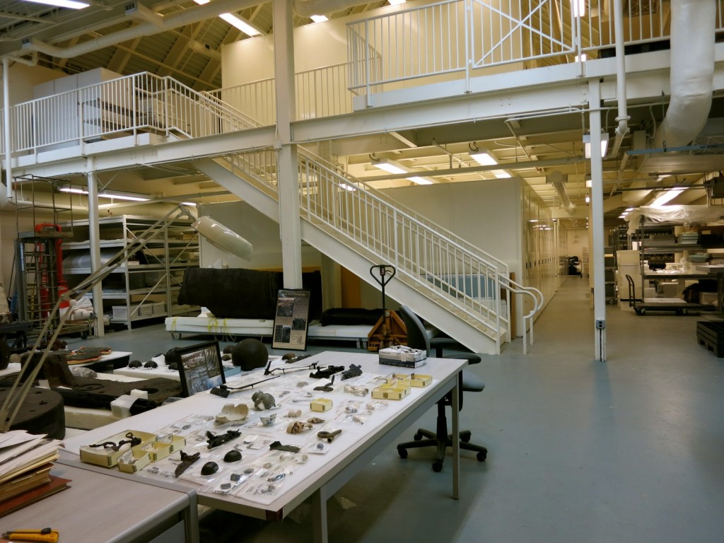 Collections Storage Room, MAC Lab, Southern MD