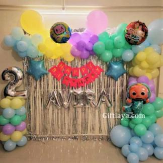 Cocomelon Birthday Theme Decoration