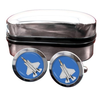 F35 Lightning Round Cufflinks