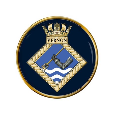 HMS Vernon, Royal Navy Pin Badge