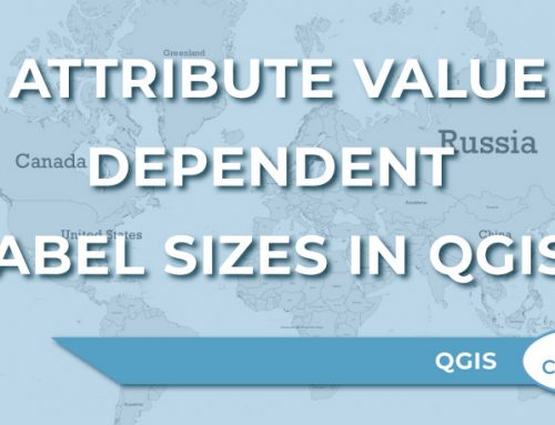 Attribute Value Dependent Label Sizes in QGIS?