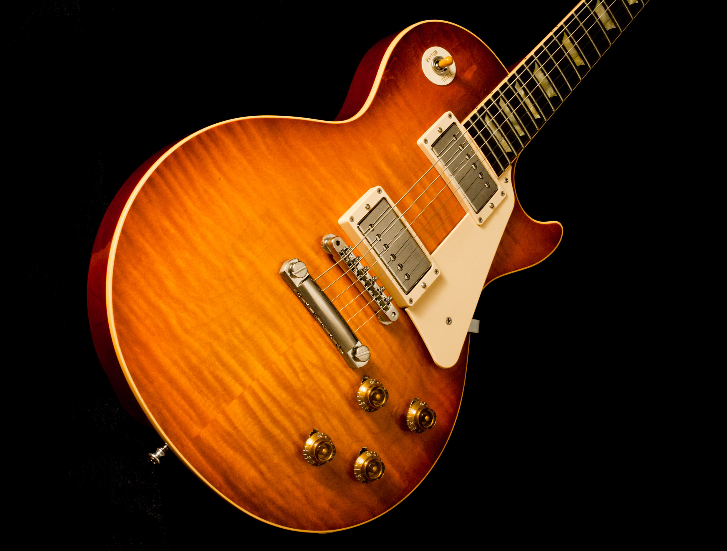 Gibson Les Paul Standard 1958 Gloss Orange Burst - Gitarren Total