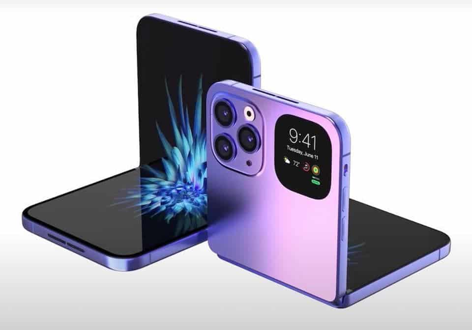 El iPhone plegable QHD + de 8 pulgadas de Apple llegará en 2023